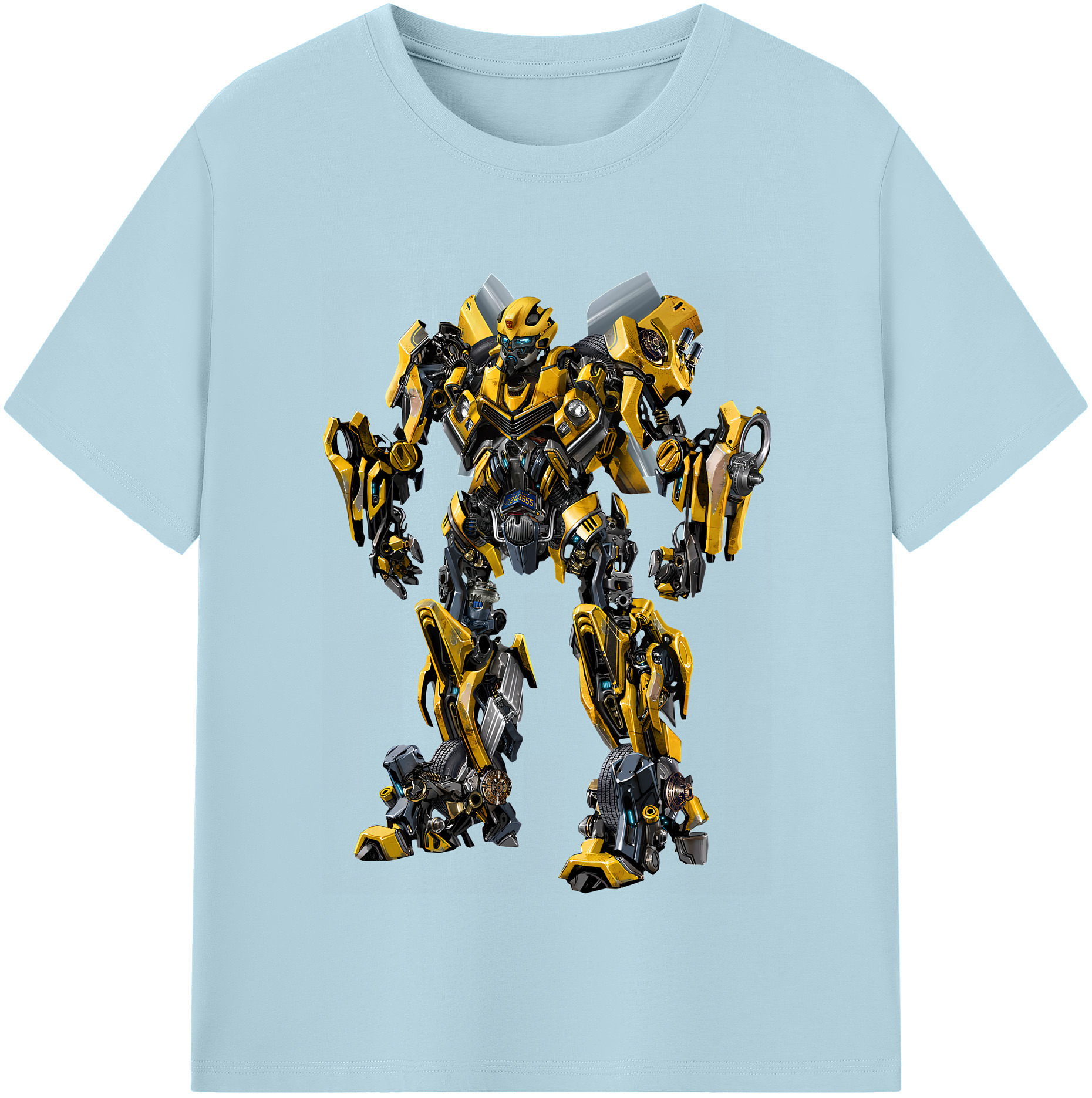 （画像用） Transformers トランスフォーマー 綿100％半袖Tシャツ（フロントプリント）